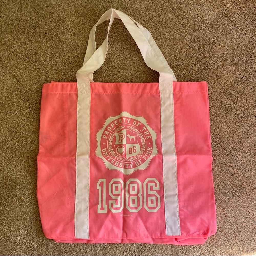 Pink Tote Bag